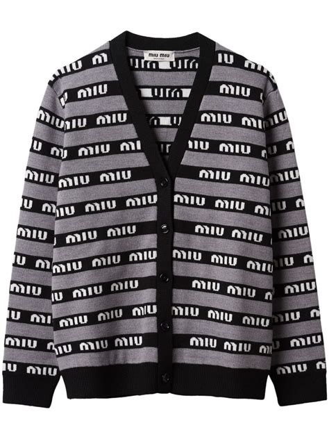 miu miu cardigan sale